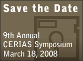 Save The Date: The 9th Annual CERIAS Information Security Symposium - May 19, 20 2008