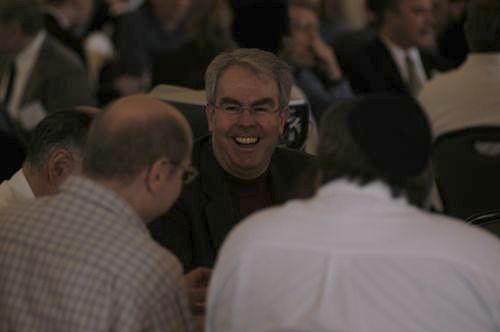 Participants enjoy lunch in the Union Ballroom