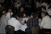 Participants enjoy lunch in the Union Ballroom