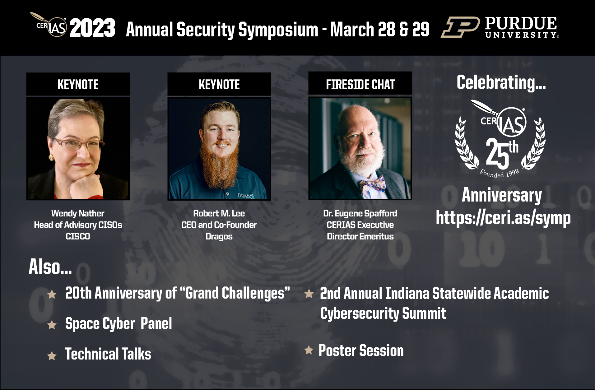 CERIAS Security Symposium Registration is Open
