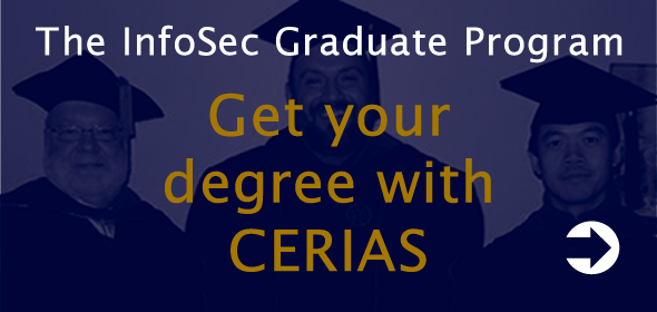 Get Your Degree with CERIAS