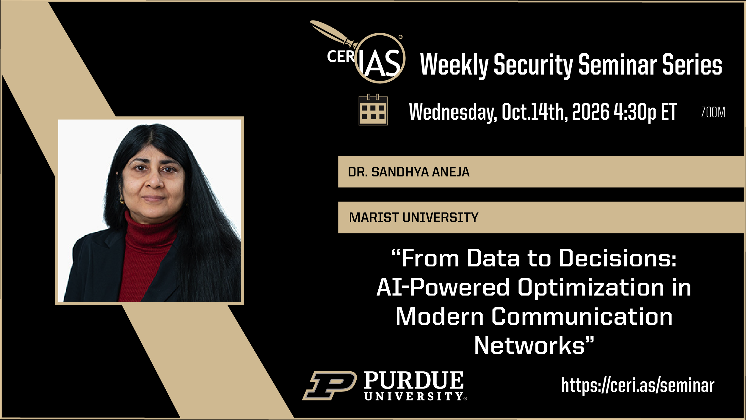 Sandhya Aneja Marist University10/14/2026 04:30pm