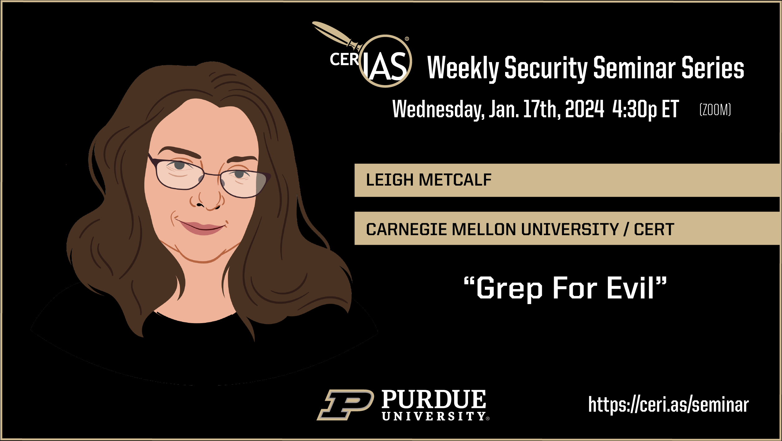 CERIAS : Grep for Evil - Purdue University