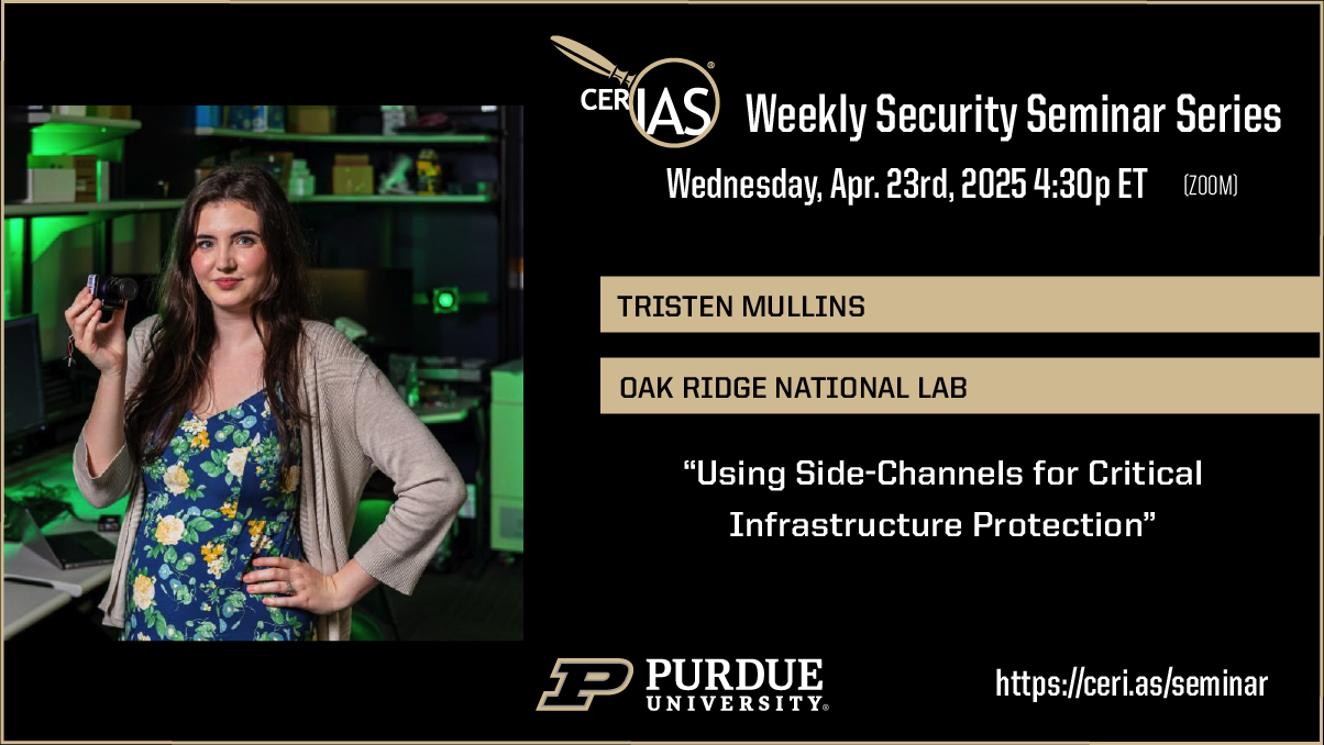 Tristen Mullins ORNL04/23/2025 04:30pm