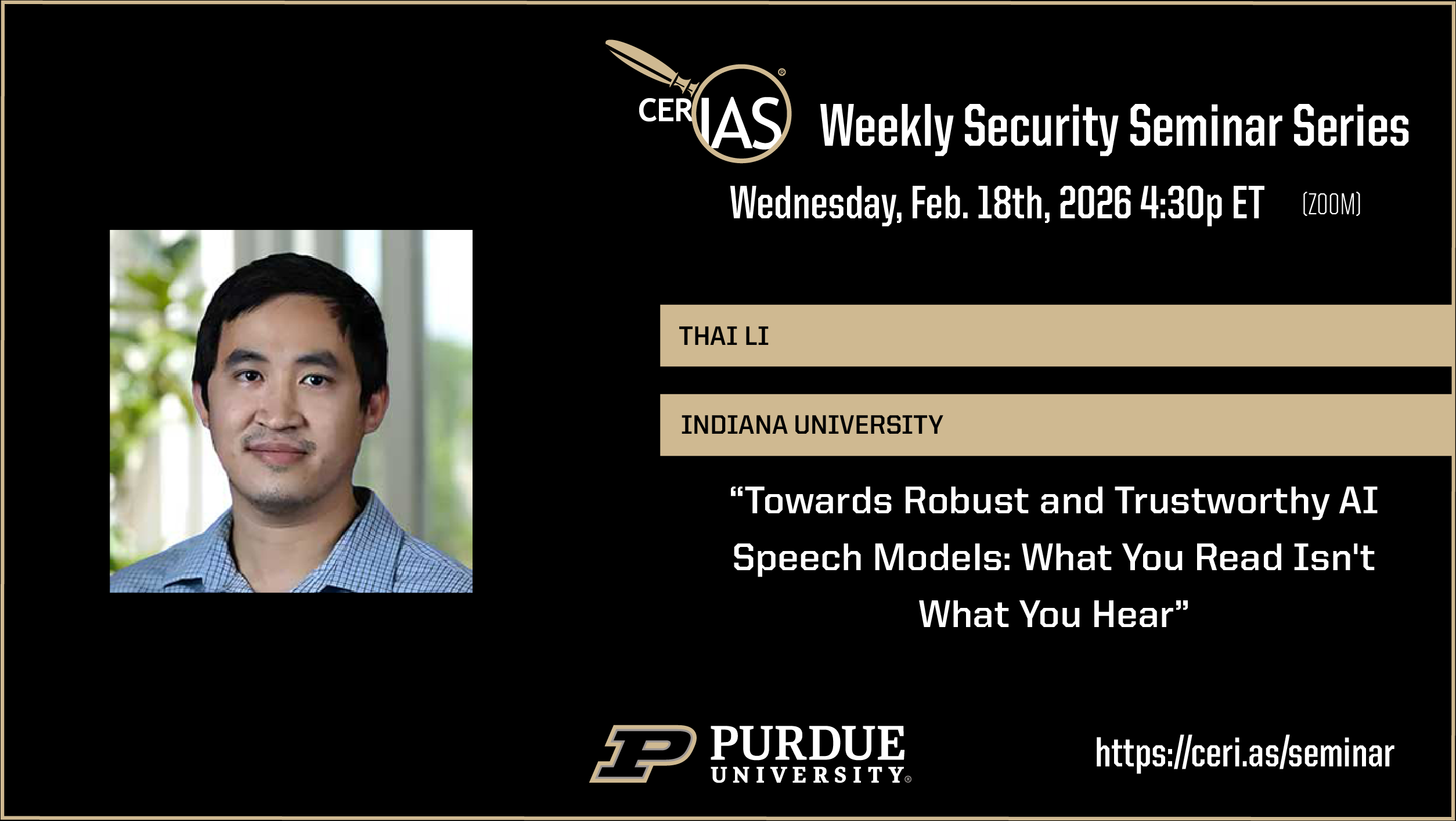Thai Le Indiana University02/18/2026 04:30pm