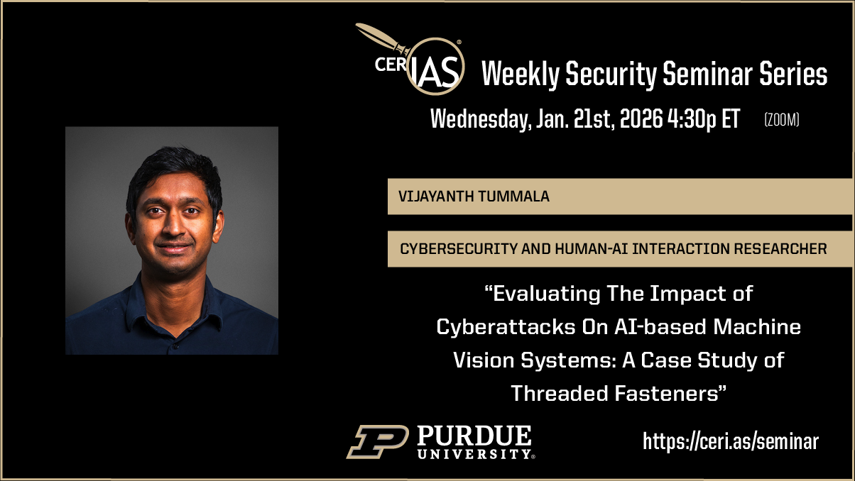 Vijayanth Tummala Researcher in Cybersecurity and Human-AI Interaction domain01/21/2026 04:30pm