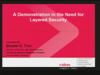 A Demonstration in the Need for a Layered Security Model