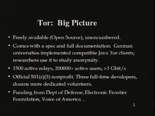 Tor: Anonymous communications for government agencies, corporations, journalists... and you