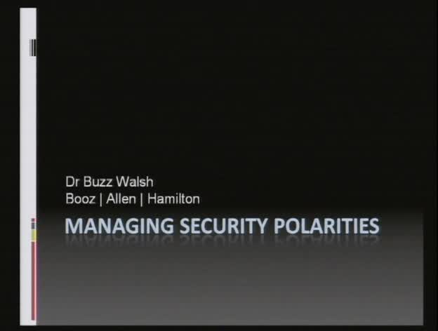 Managing Security Polarities