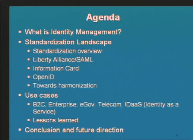 Trends in Identity Management