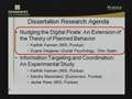 Nudging the Digital Pirate: Behavioral Issues in the Piracy Context