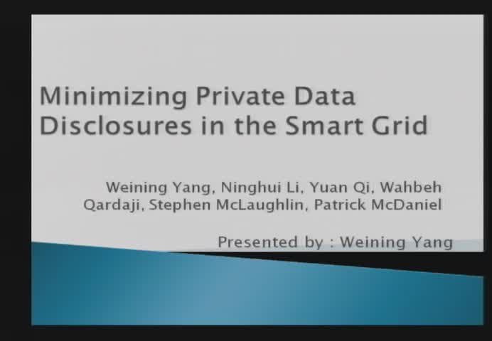 Minimizing Private Data Disclosures in the Smart Grid