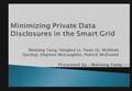 Minimizing Private Data Disclosures in the Smart Grid