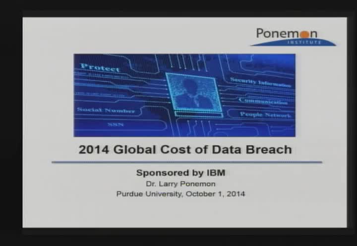 Responsible Information Management and the 2014 Cost of Data Breach: Global Analysis