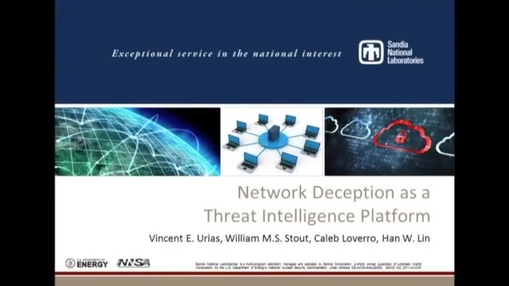 Network Deception as a Threat Intelligence Platform