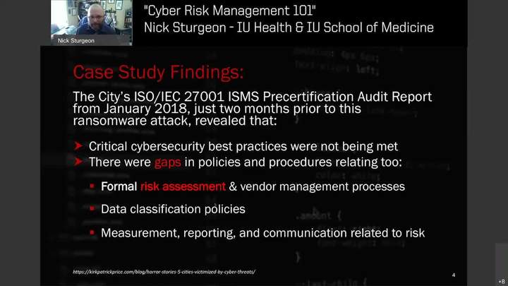 Cyber Risk Management 101