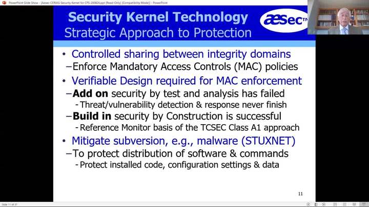 Dramatically Reducing Attack Surface Using Integrity MAC Security Kernel