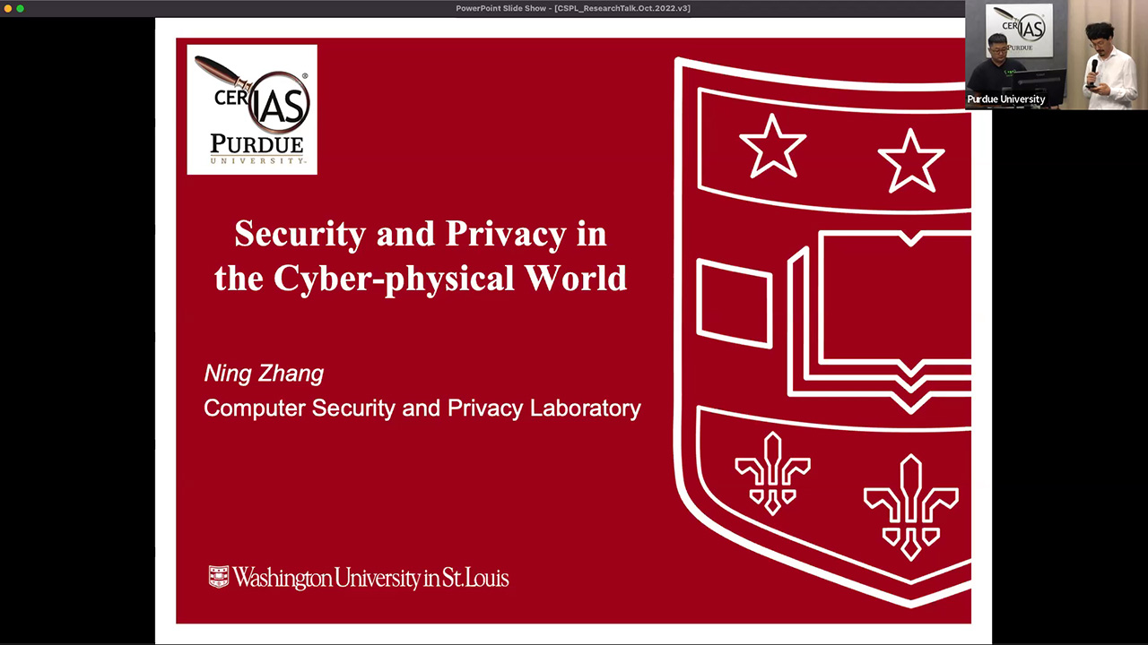 Security and Privacy in the Cyber-physical World