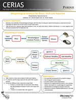 Morphological Analysis for Noun, Verb and Adjective